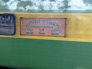 <span class="mw-page-title-main">Pune–Nagpur Garib Rath Express</span>