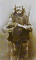 Mendiant de Kerfeunteun à la fin du XIXème siècle (photographie de Joseph Villard, musée départemental breton)
