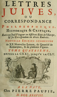 Lettres Juives v.4 (The Hague: Pierre Paupie, 1738) 1738 LettresJuives byArgens v4 Paupie.png