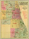 100px 1887 map of chicago and environs by blanchard