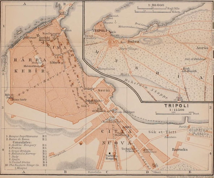 File:1911 Tripoli in Barbary map by Baedeker.png