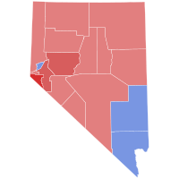 1926 United States Senate election in Nevada results map by county.svg