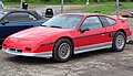 1987 Pontiac Fiero GT, front left view