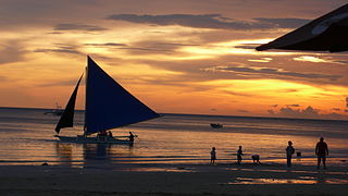 Sunset in Boracay