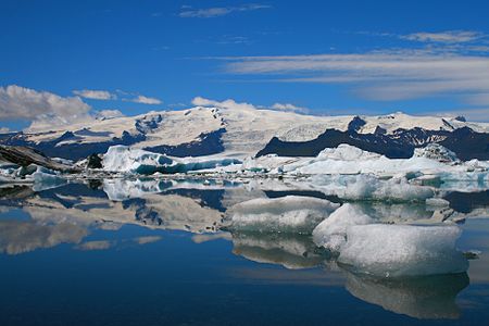 Jökulsárlón lake, Iceland