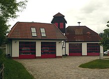 Gebäude der Freiwilligen Feuerwehr im alten Dorfkern