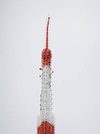 东京铁塔: 概要, 广播电视信号传送, 參見
