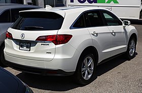 2013 Acura RDX rear right.jpg