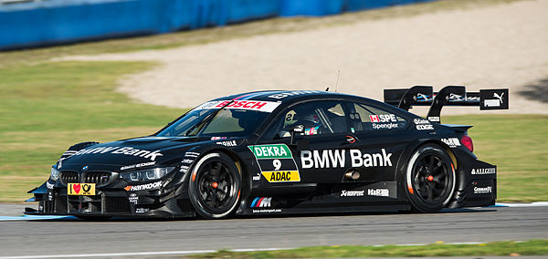 Spengler competing in the 2014 DTM season.