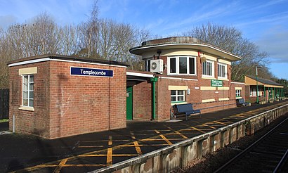How to get to Templecombe Station with public transport- About the place
