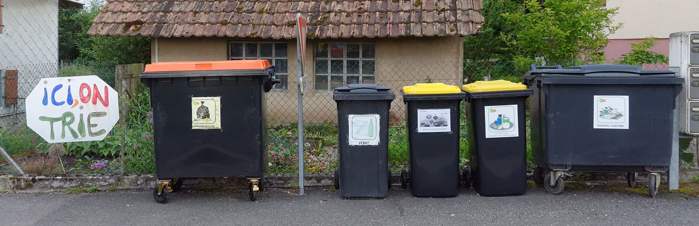 Sensibilisation au tri sélectif.