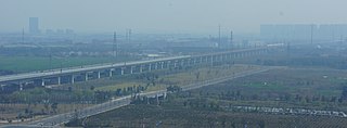 <span class="mw-page-title-main">Danyang–Kunshan Grand Bridge</span> Viaduct