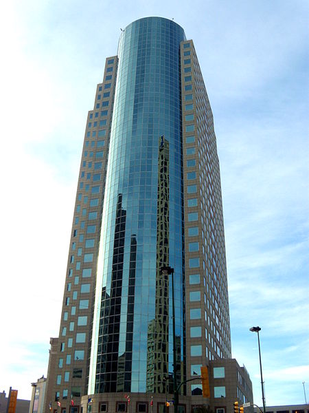 Canwest's headquarters at 201 Portage Avenue