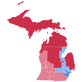 <span class="mw-page-title-main">2020 United States House of Representatives elections in Michigan</span> House elections in Michigan