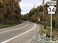 File:2021-10-28 14 27 08 View north along Pennsylvania State Route 34 (Spring Road) at Pennsylvania State Route 274 (New Bloomfield Road) on the border of Carroll Township and Wheatfield Township in Perry County, Pennsylvania.jpg