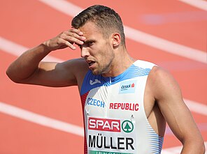 Vít Müller bei den Europameisterschaften 2022 in München