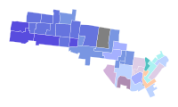 Results by precinct:
Watkins
30-40%
40-50%
50-60%
60-70%
70-80%
Musselwhite
30-40%
50-60%
Walker
30-40%
Tie
30-40%
40-50%
50% 2024 Kentucky House of Representatives 42nd district Democratic primary election results map by precinct.svg