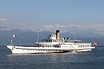 Ouchy, bateaux de la CGN: Le Vevey