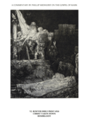 Christ taken down. Rembrandt