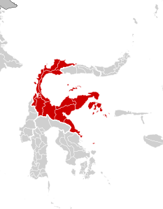 Peta genah kabupatén ring propinsi Sulawesi Tengah