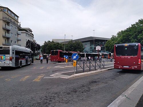 ATAC Tiburtina bus terminus in Rome