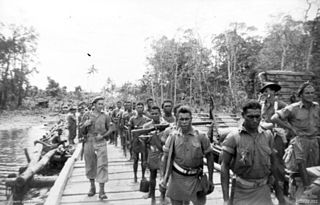 Battle of Ratsua Batttle during the Second World War and involved Australian and Japanese forces