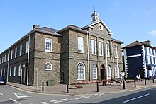 County Hall, Aberaeron (known as Aberaeron Town hall until 1910)