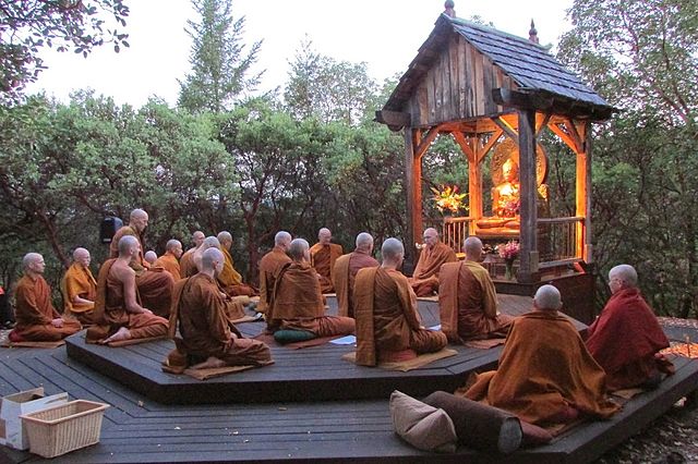 Abhayagiri Buddhist Monastery, Asalha Puja 2014