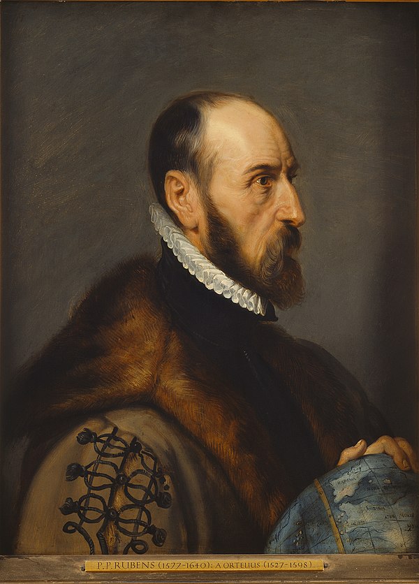 Abraham Ortelius by Peter Paul Rubens, 1633