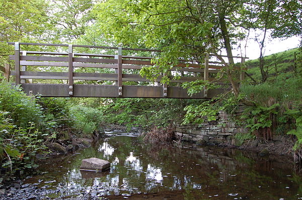 Shortly after departing the reservoirs, the river passes through an area of Chorley formerly known as Abyssinia