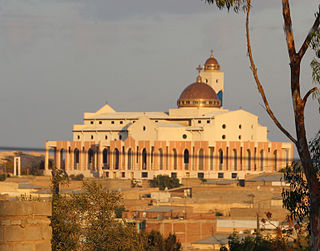 Adi Keyh Town in Debub region, Eritrea
