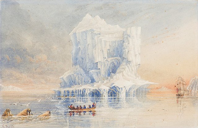 640px-Admiral_Sir_George_Back_shows_HMS_Terror_anchored_near_a_cathedral-like_iceberg_in_the_waters_around_Baffin_Island_(cropped).jpg (640×416)