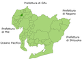 Location map of iwakura in Aichi prefecture, Japan