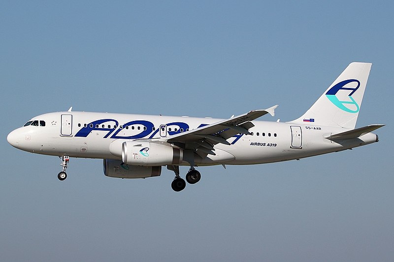 File:Airbus A319-132 Adria Airways S5-AAR, ZRH Zurich (Zurich-Kloten), Switzerland PP1279810630.jpg