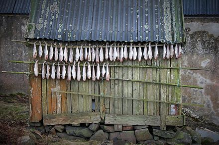 Faroese dry fish