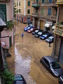 Italiano: Alluvione del 4 ottobre 2010 a Sestri Ponente - Via Vado (ore 17:00 circa)