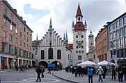 English: Old Town Hall of Munich, Germany Deutsch: Altes Rathaus in München