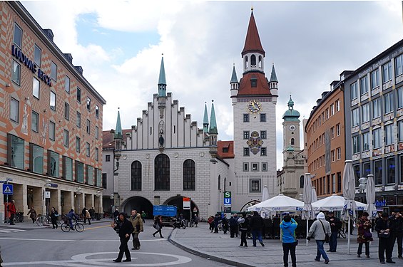 Old Town Hall of Munich, Germany