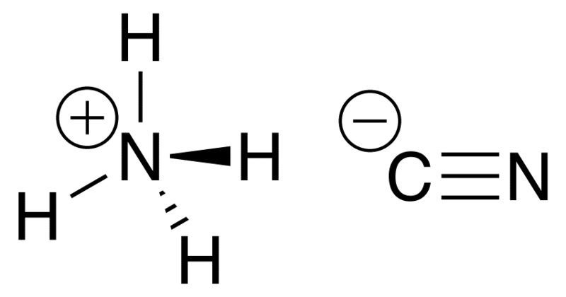 Draw the Lewis Dot Structure for ammonium chloride, NH4Cl