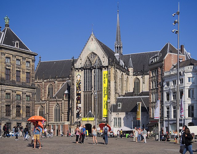 The Nieuwe Kerk in Amsterdam (now belonging to the Protestant Church in the Netherlands) is still used for Dutch royal investiture ceremonies