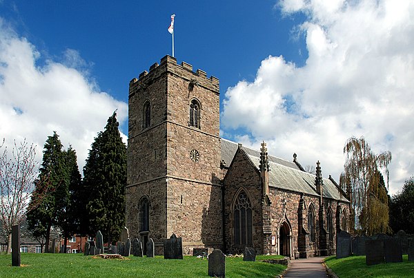 St. Mary's parish church, Anstey