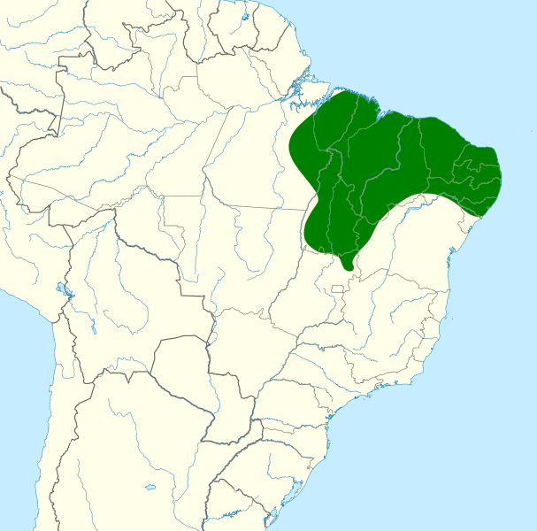 File:Aratinga jandaya map.svg