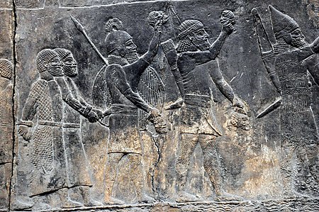 Fail:Assyrian_soldiers_and_their_prisoners_from_the_town_of_-alammu,_8th_century_BC,_from_Nineveh,_Iraq._The_British_Museum.jpg