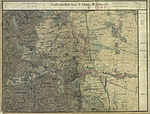 Perchtholdsdorf oder Petersdorf und südliche Umgebung um 1872 im Aufnahmeblatt der Landesaufnahme