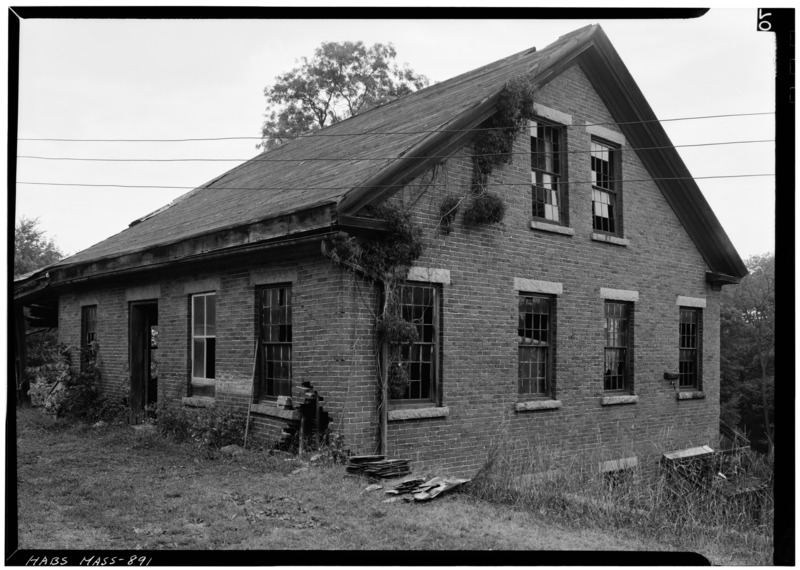 File:August 1963 SOUTHWEST VIEW - Shaker South Family Shop No. 2, South Shaker Road, Harvard, Worcester County, MA HABS MASS,14-HARV,16-1.tif