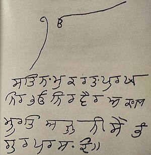 Autograph of Guru Arjan.jpg