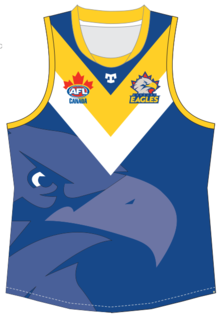 Burnaby Eagles Guernsey 2020 BAFC Guernsey 2020.png