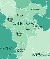 The Baronies of County Carlow Baronies of County Carlow Map.png
