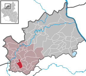 Poziția localității Barweiler