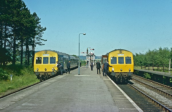 Battersby railway station